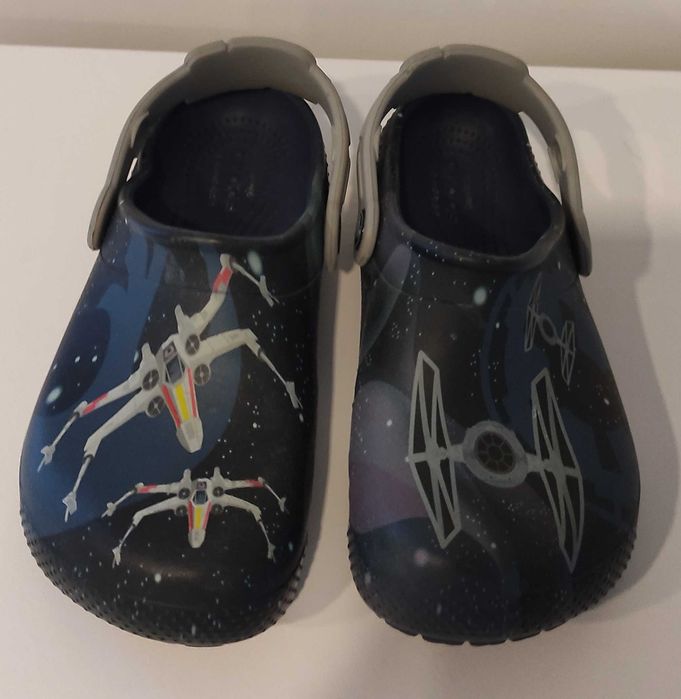 Сабо крокси Crocs Fun Lab Star Wars Clogs С12-13 на 28-29 устілка 18.5 см. оригінал