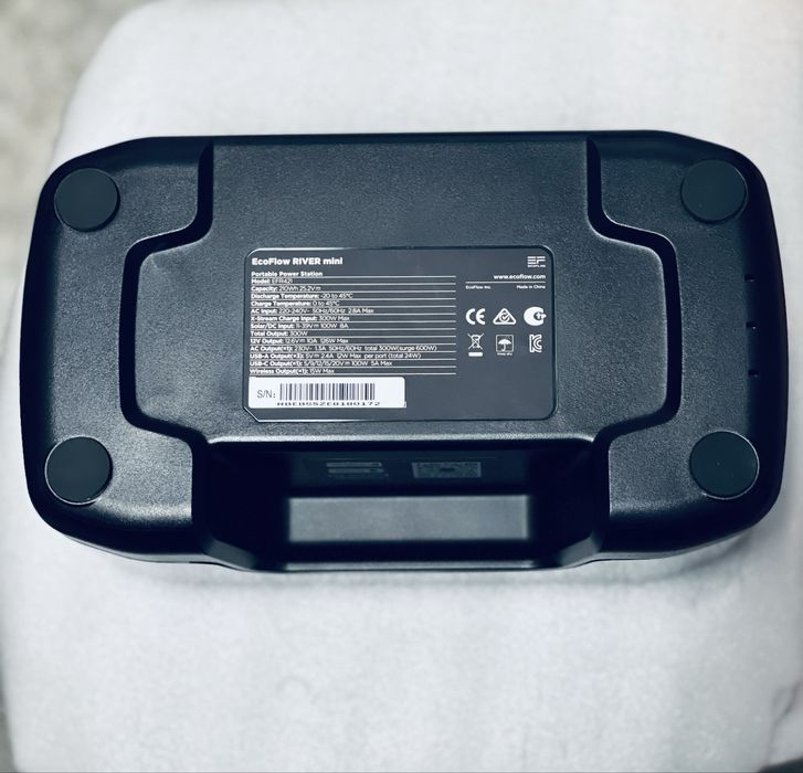 Портативна зарядна станція ECOFLOW RIVER MINI 600w