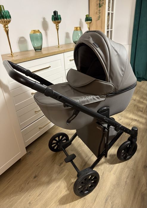 Wózek Anex e/type Gothic + 2 foteliki Britax Römer  z baza ISOFIX