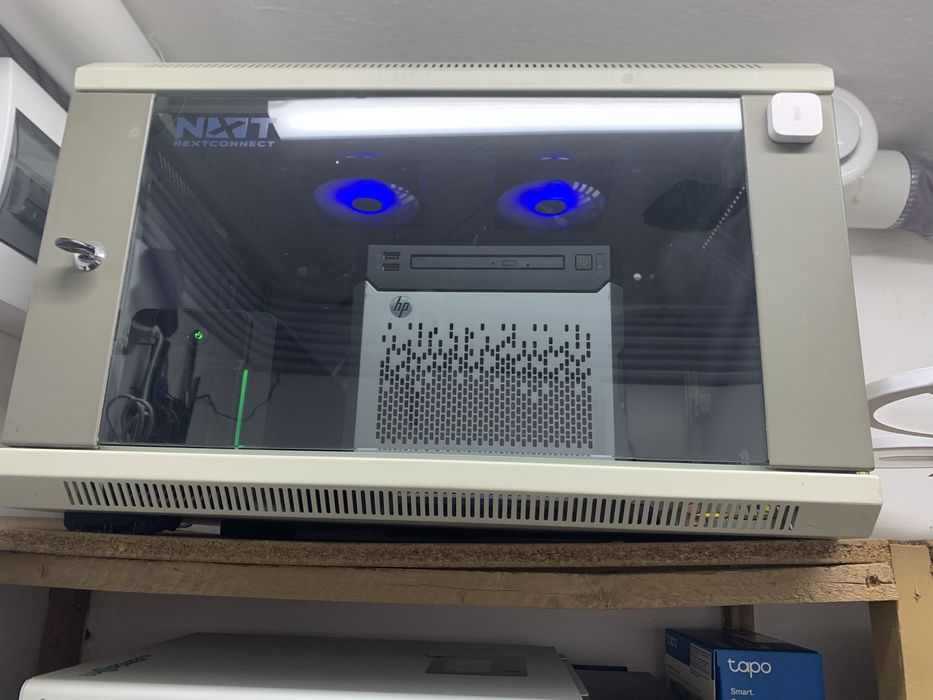 Hp microserver gen8 e3-1260 16 gb ram 6tb HDD