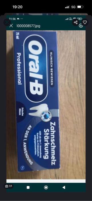 Oral-b pasta do zebow