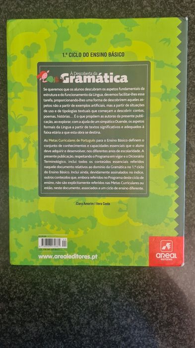 À descoberta da gramática 1o ciclo