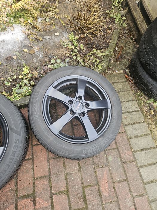 Alufelgi czarne vw  ,mini cooper 5x112 195 /55r16