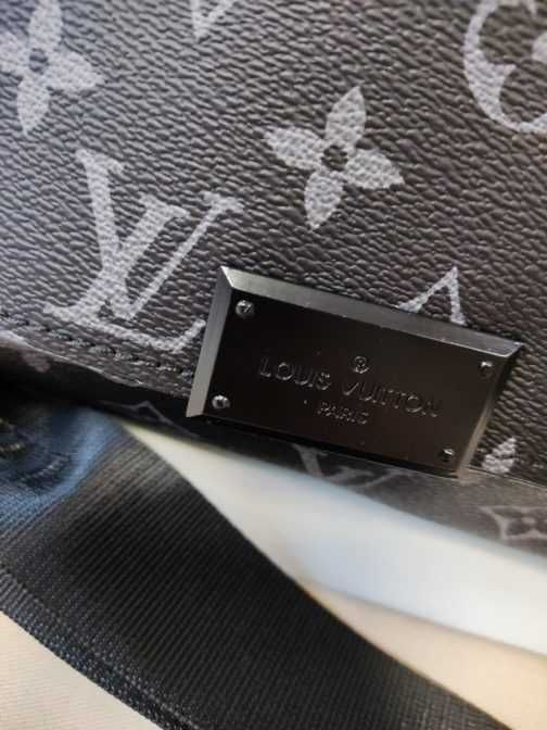 LOUIS VUITTON męska torba Listonoszka, skóra, Francja