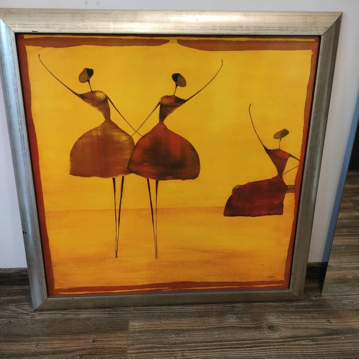 Dwa Obrazy na desce...