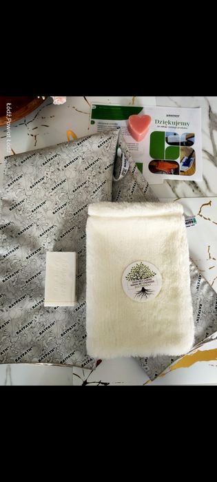 Rękawica  biała na mokro Raypath sunbeam XL mydełko