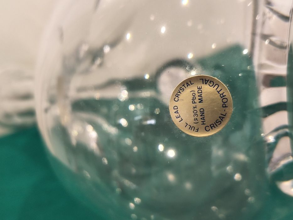 Garrafa de vinho cristal Atlantis