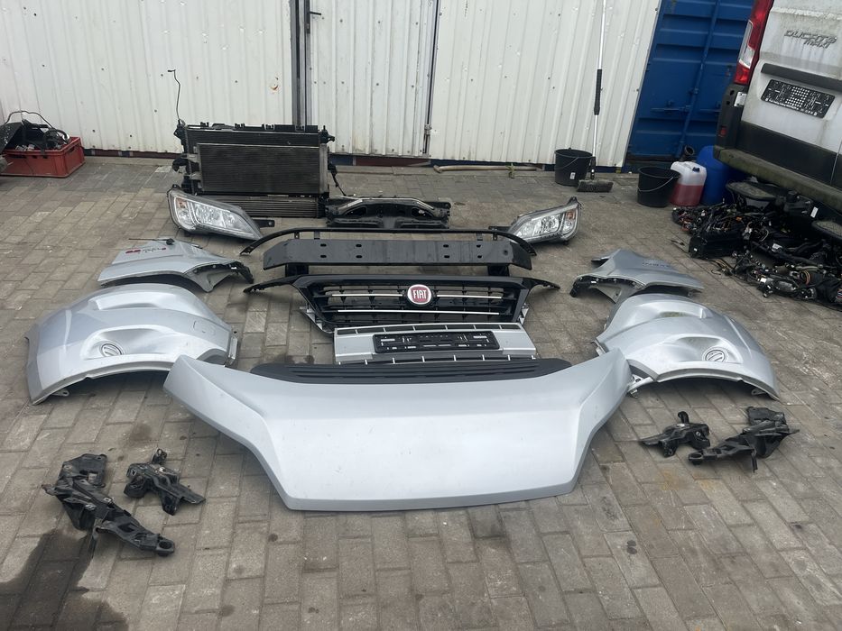 Ducato boxer jumper maska lampa zderzak grill błotnik chłodnice led