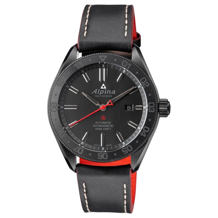 Часы ALPINA  ALPINER 4 SHADOW LINE  . Антимагнитные , сапфир , DLC