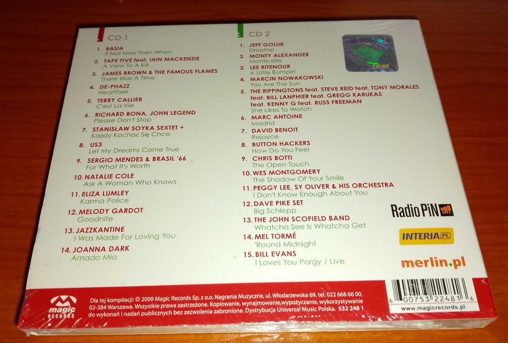 Jazzy Autumn - 2CD : Basia, Marc Antoine, Chris Botti i inni
