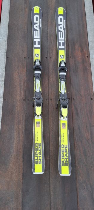 Narty zjazdowe HEAD SUPER SHAPE 163cm R 13,2m
