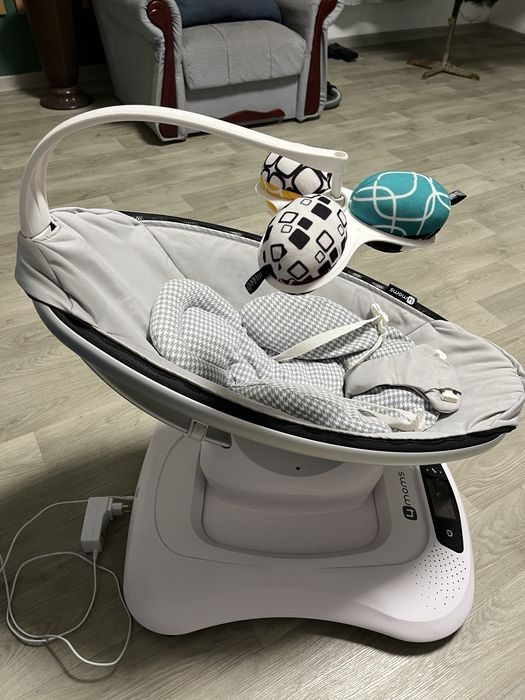 Крісло-гойдалка 4moms mamaroo classic grey, заколисуючий центр