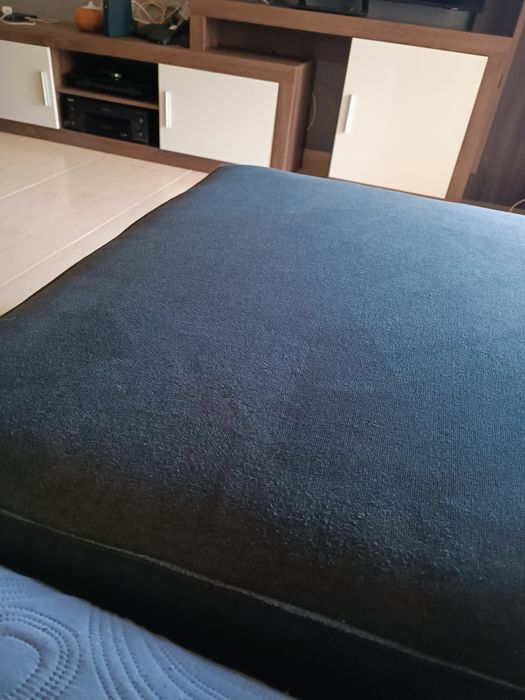 Sofá cinza rato ótimo estado