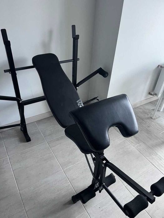 Лава для жима штанги W-65 + парта Скотта скамья жиму Тренажер Лавка