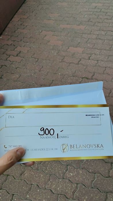 Voucher spa, masaż, zabiegi, medycyna estetyczna Belanovska Ursynów