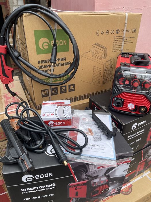 Сварочный полуавтомат EDON ТEX MIG 277G с газом и без