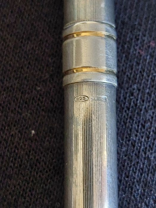 Caneta de prata Aurora