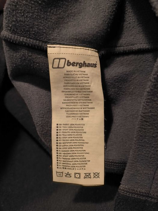 Bluza Polarowa Berghaus Małe Logo Zimowa Górska Trekking