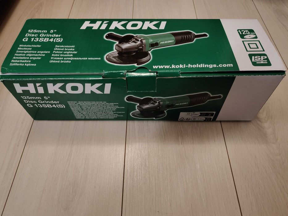 Hikoki Szlifierka kątowa przemysłowa