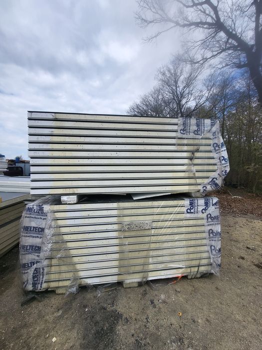 Plyta warstwowa ścienna 100mm antracyt