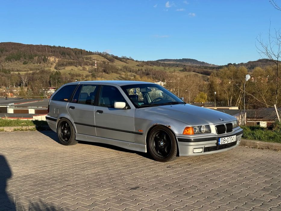 BMW Seria 3 BMW E36 328iA Touring 98r POLIFT M52B28 Titansilber VIN LPG