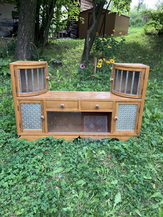 Toaletka PRL vintage retro szafka