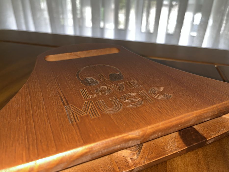 "Coluna" em madeira, amplificador passivo! (oferta Transporte)