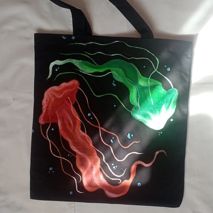 Шопер неоновими фарбами