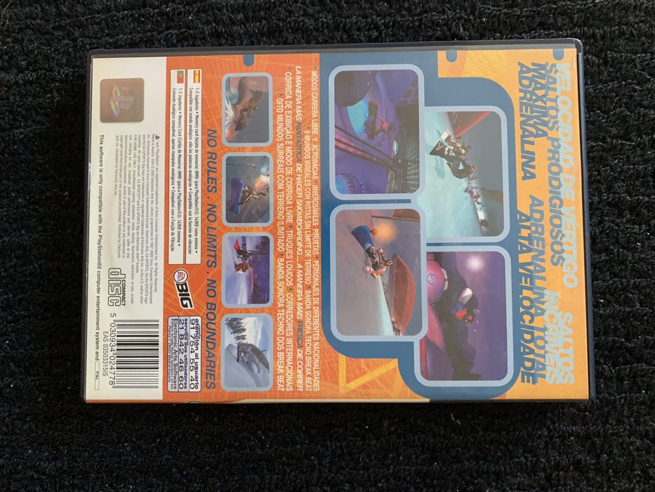 Jogo SSX/EA Sports para PS2