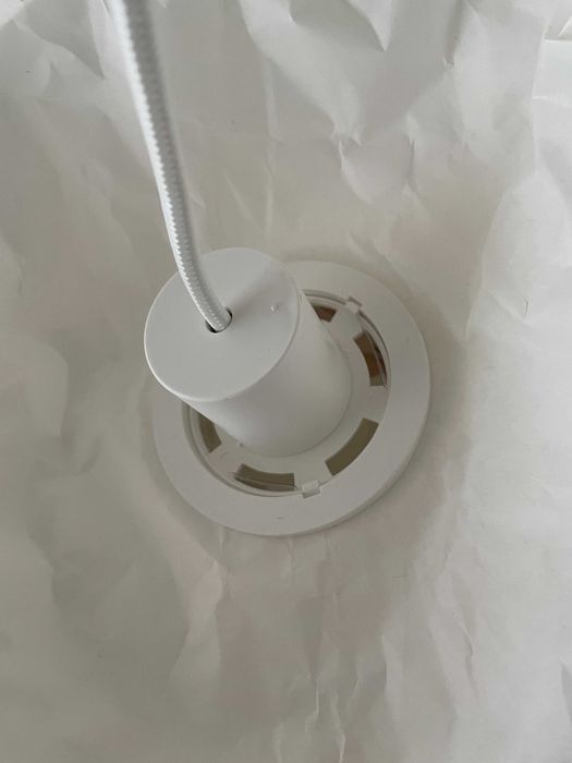 candeeiro KRUSNING + Conjunto de cabos SUNNEBY + Lâmpada LED E27