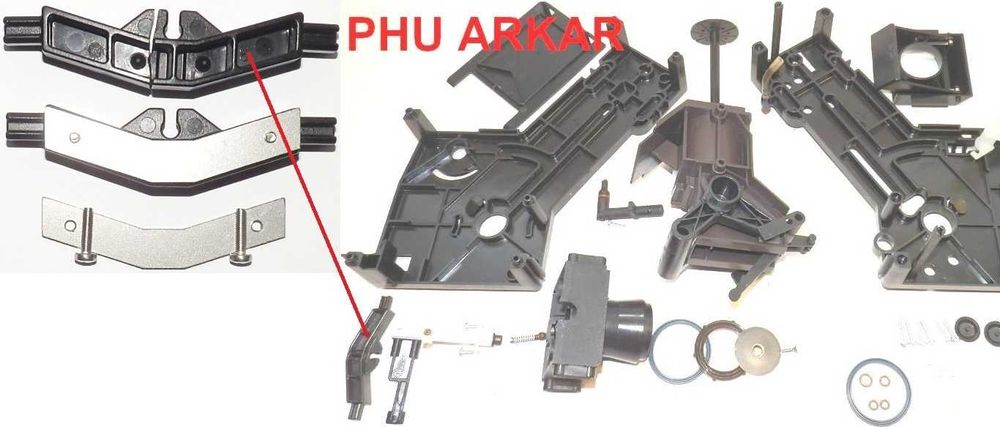 Zestaw uszczelki smar ekspres Siemens Bosch Nivona Melitta Miele Rotel