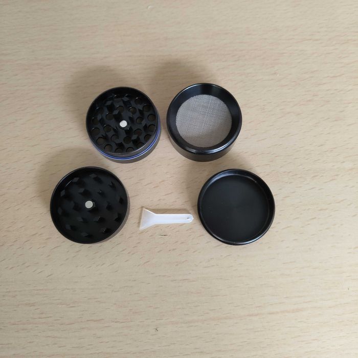 Moedor de ervas especiarias Alumínio 4 Camadas