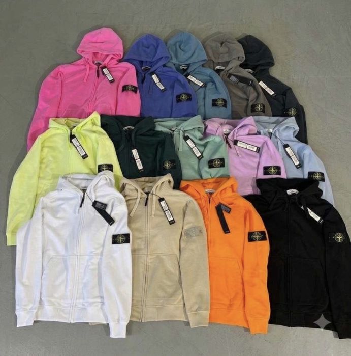 !! SALE!! Чоловіча зіпка Stone Island з патчем Стон Айленд | Мужская кофта зип худи толстовка zip hoodie. Зипка Стоник стонік стон исланд! Якість 1в1