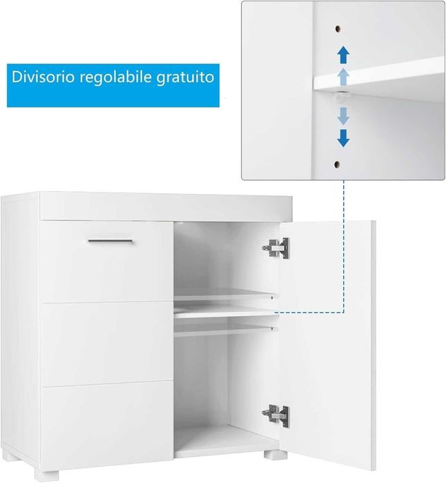 Nowa szafka łazienkowa / regał / półka / pod zlew / 60CM !A2824!