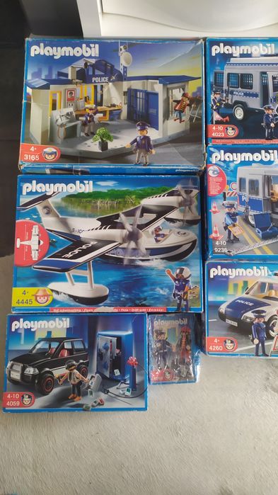 Playmobil 11 sets polícia