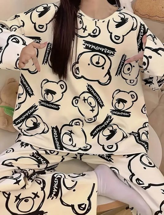 Polecam Nową Słodką Damską 2 częściową piżamkę .Promocja.