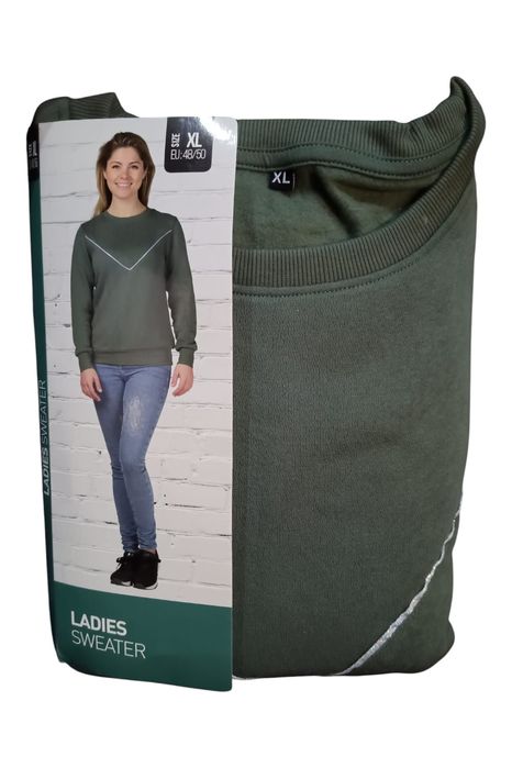 Damska bluza / sweter khaki rozmiar XL (48/50)