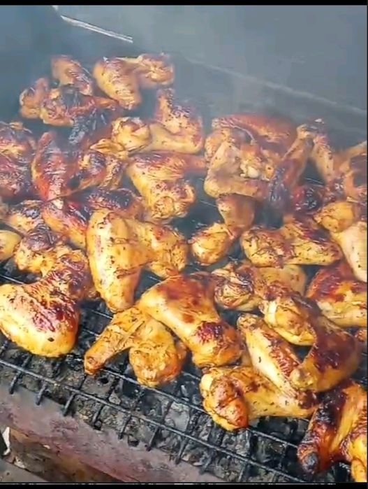 Смокер барбекю  передвижной