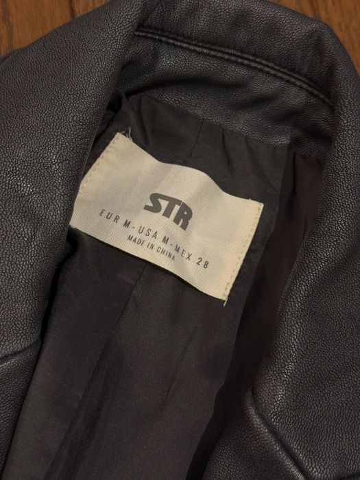 Шкіряний піджак STR