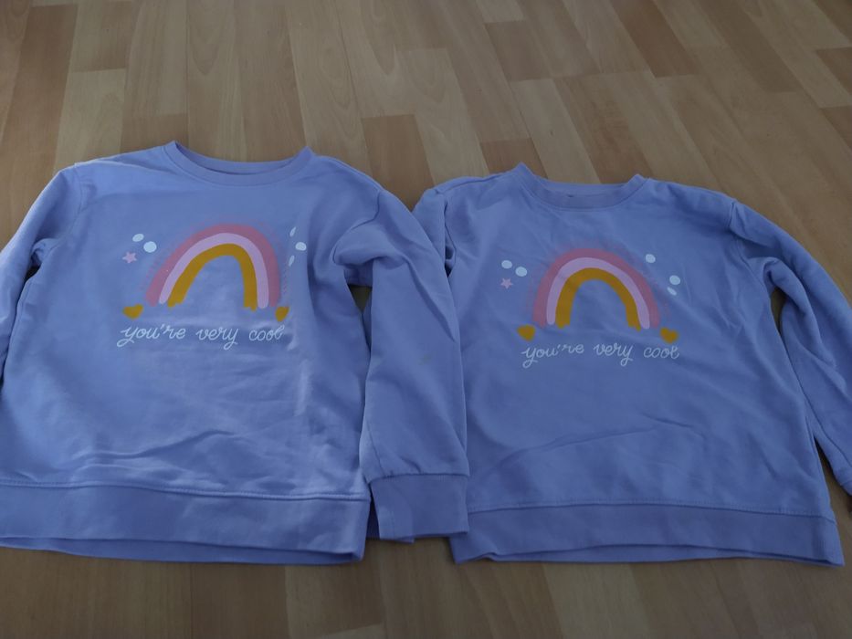 Bluzy dla bliźniaczek 116