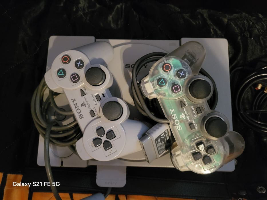 PS1.SCPH-5502.2 Oryginalne pady i karta pamięci