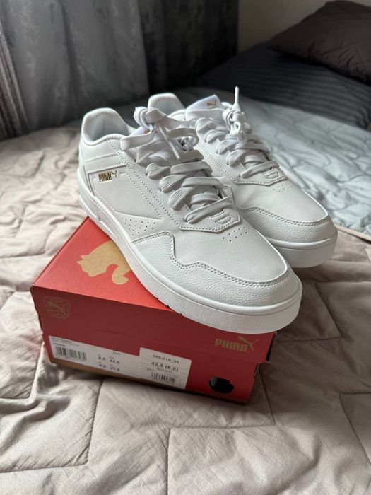 Кеды(кроссовки), Кеди Puma Court Classic White 42,5 27,5см