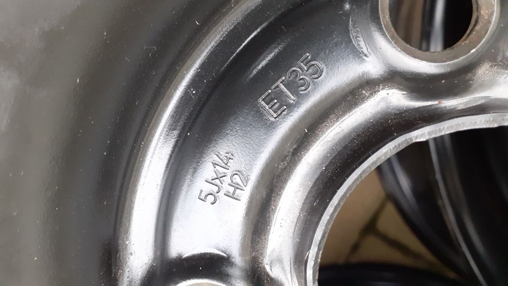4xfelga stalowa 14'' VW/SEAT/SKODA (4x100 ET35)