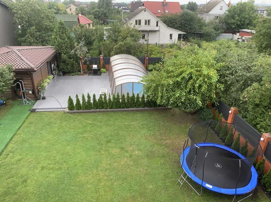 Аренда дома 400м² с бассейном на берегу озера Мартышев Осокорки