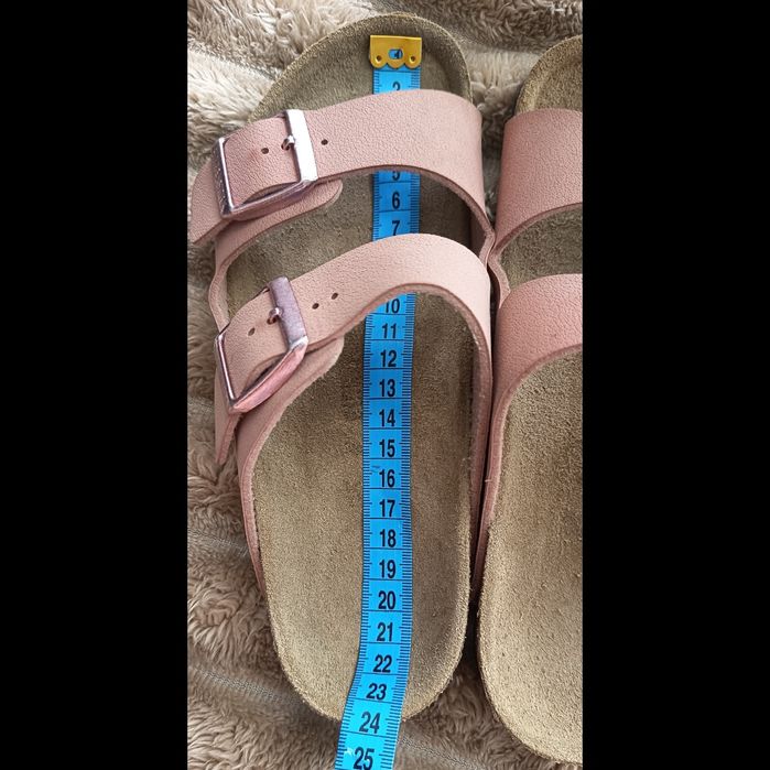 Биркенштоки ортопедичні шльопанці шльопки birkenstock arizona рожеві 35 36 біркенштоки взуття б у