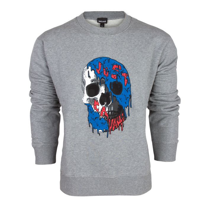 JUST CAVALLI luksusowa włoska bluza NOWOŚĆ -55%