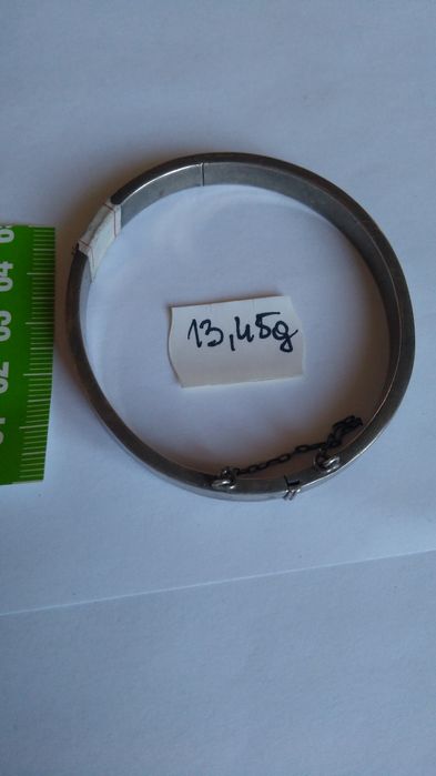 Bransoleta srebrna zamienię