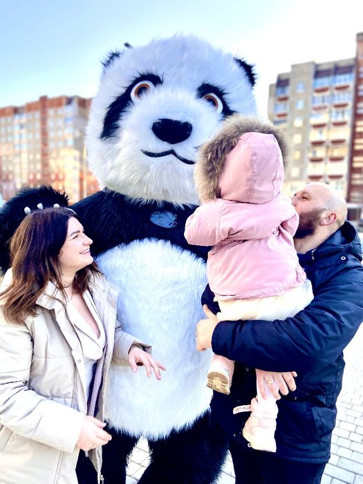 Панда.Ведмідь.Аніматори Чернігів .Аниматоры.Мишка