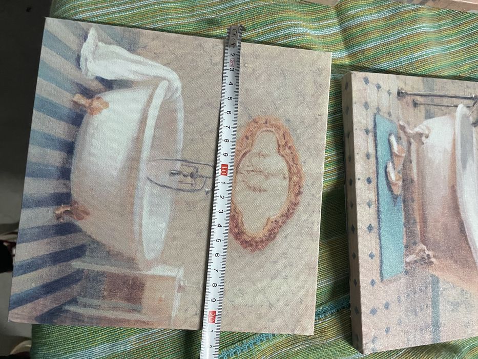 Conjunto de 4 quadros decorativos