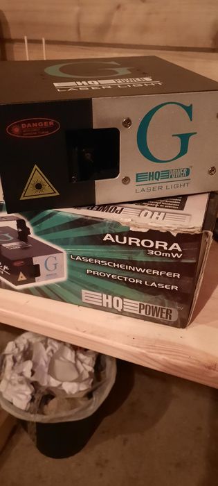 Laser projetor 30 mw HQ Power sound activated